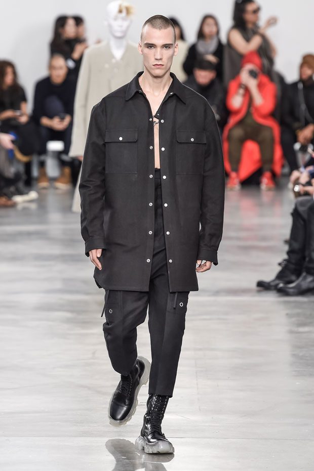 PFW: RICK OWENS Fall Winter 2018/19 Collection PFW: RICK OWENS Fall Winter 2018/19 Collection