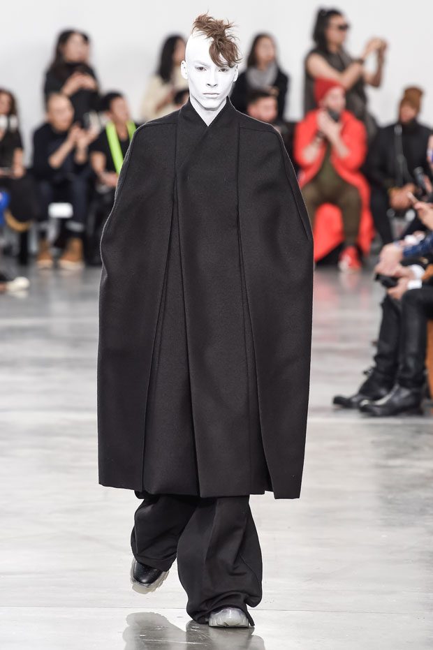 PFW: RICK OWENS Fall Winter 2018/19 Collection