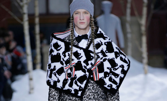 PFW: THOM BROWNE Fall Winter 2018/19 Collection