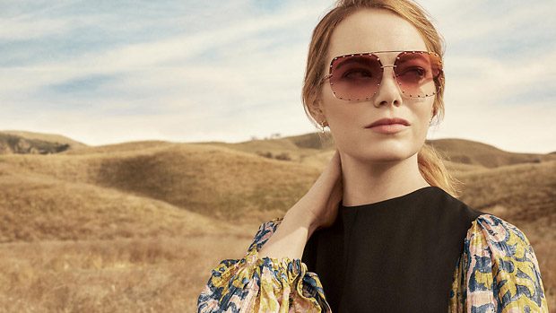 Emma Stone's First Louis Vuitton Campaign - Emma Models Prefall