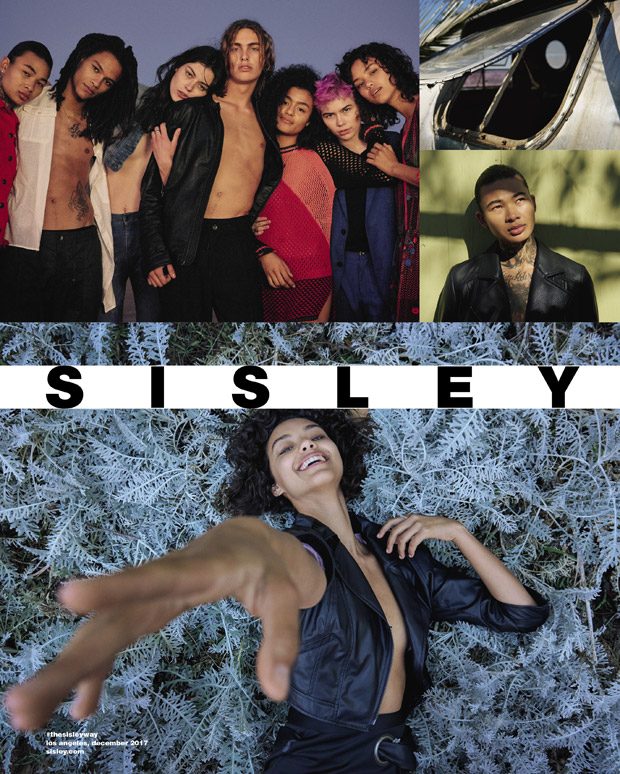SISLEY Spring Summer 2018 Collection photographed by Ryan McGinley