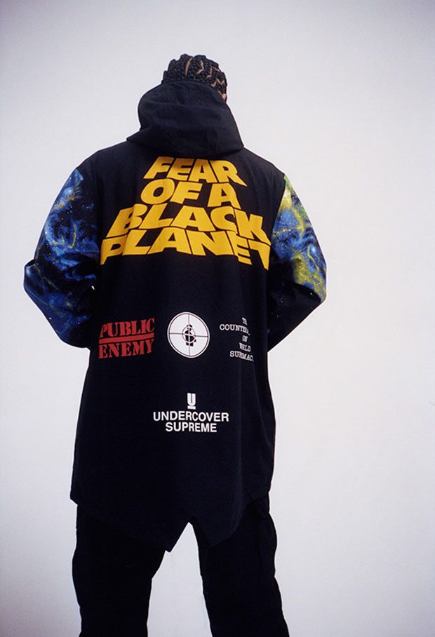 Supreme Undercover PUBLIC ENEMY パーカー-