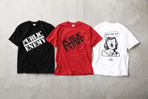 supreme undercover public enemy tee
