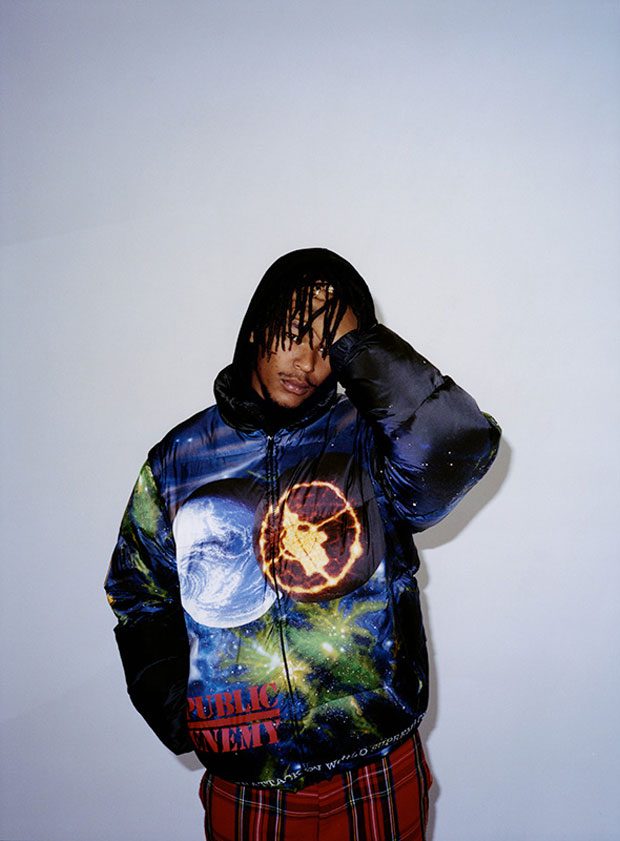 supreme x public enemy jacket