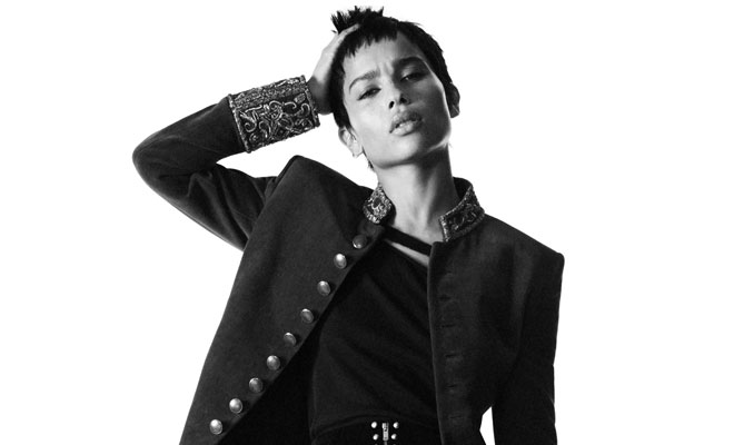 Zoe Kravitz is the Face of Saint Laurent Fall 2018 Collection