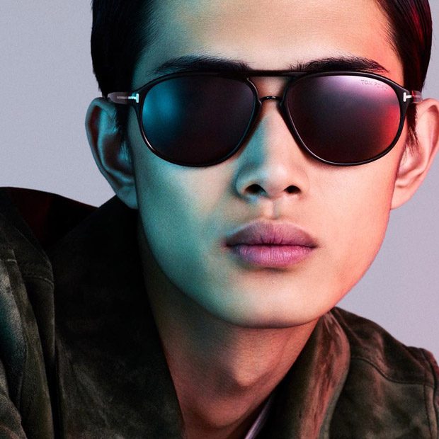 Sora Choi Li Yufeng Model Tom Ford Spring Summer 2018 Eyewear