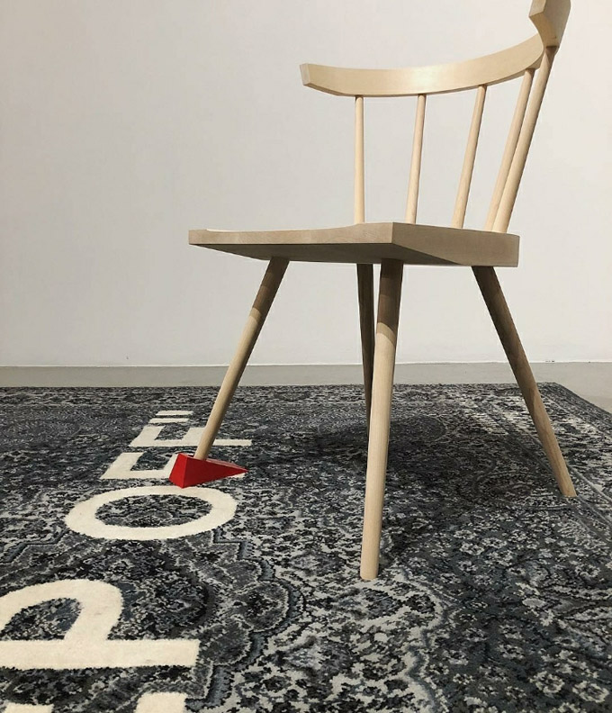 Brand NEW) Collectors Piece Virgil Abloh & IKEA MARKERAD Chair