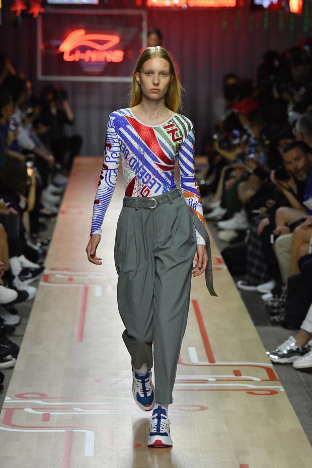#PFW: LI-NING Spring Summer 2019 The Future of Heritage Collection