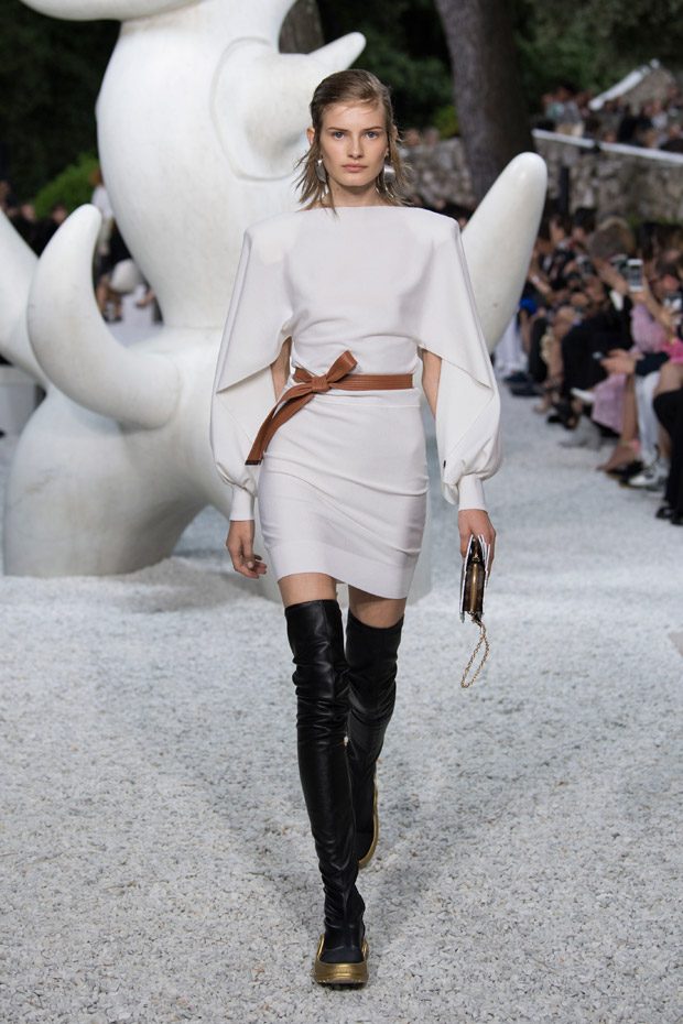 Louis Vuitton Illusion Boots Runway