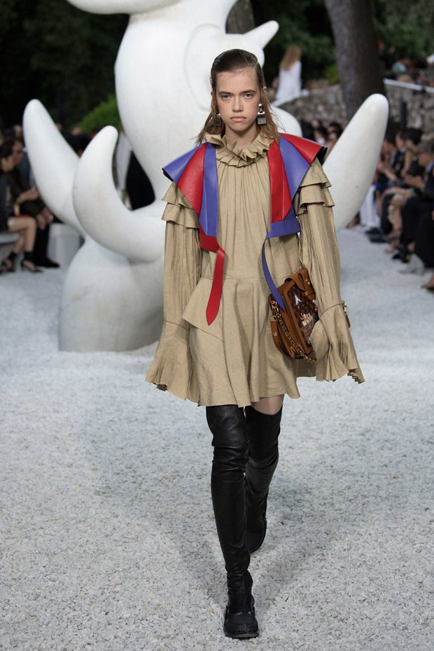 Nicolas Ghesquière unveils Grace Coddington collab at Vuitton's Cruise show  Womenswear