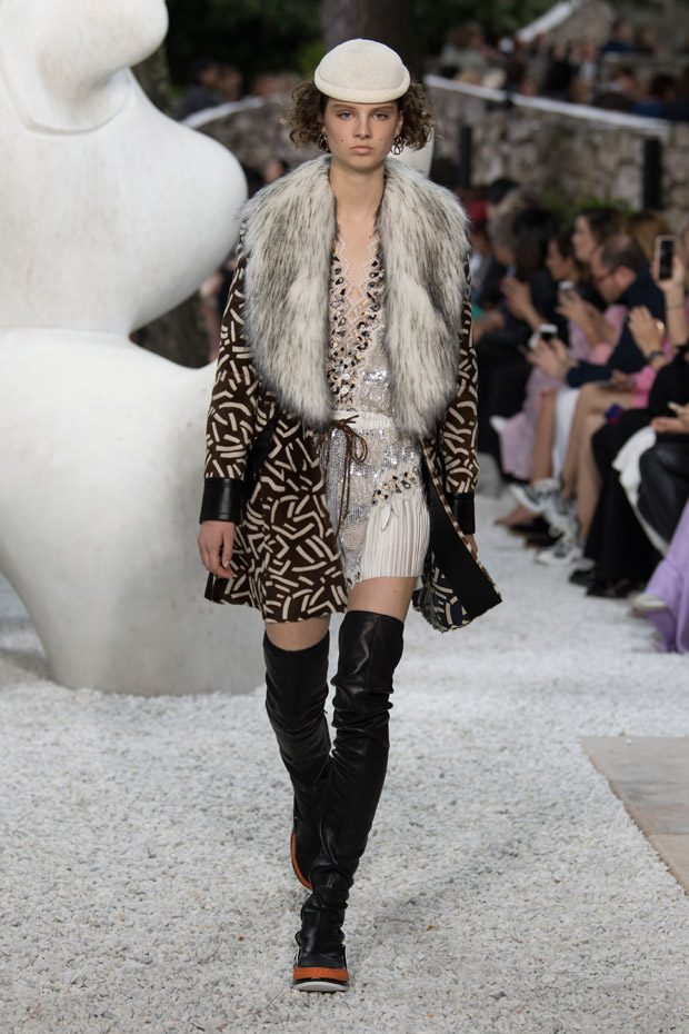 Louis Vuitton Illusion Boots Runway