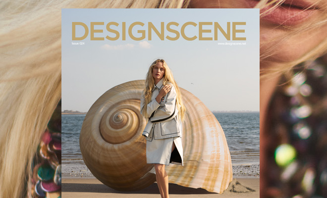 AMY WESSON COVERS DESIGN SCENE JULY / AUGUST ISSUE
