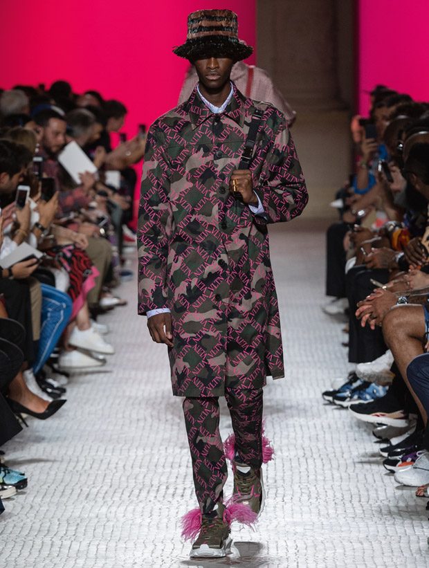 PFW: Valentino Spring Summer 2019 Menswear Collection