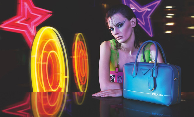 Amanda Murphy is the Face of Prada Fall Winter  Collection