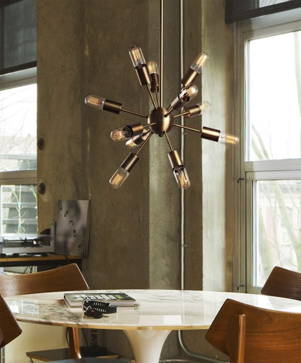 sputnik chandeliers