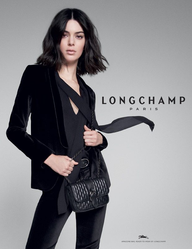 longchamp x kendall jenner