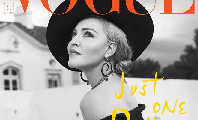 Madonna Is The Cover Star Of Vogue Italia August 18 Issue Madonna Is The Cover Star Of Vogue Italia August 18 Issue