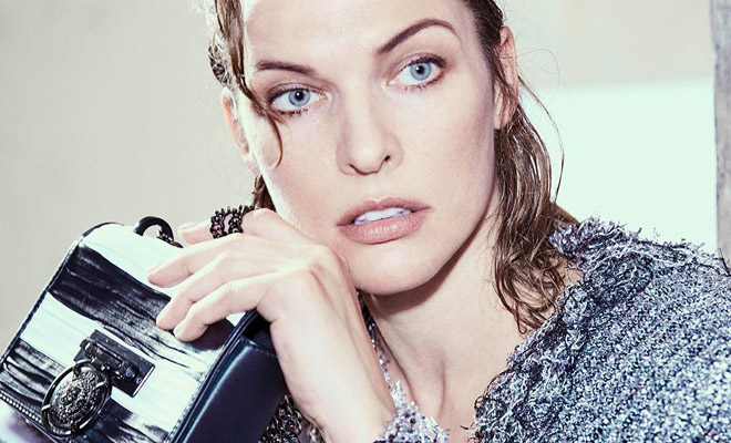 Milla Jovovich is the Face of Balmain Fall Winter 2018.19 Collection