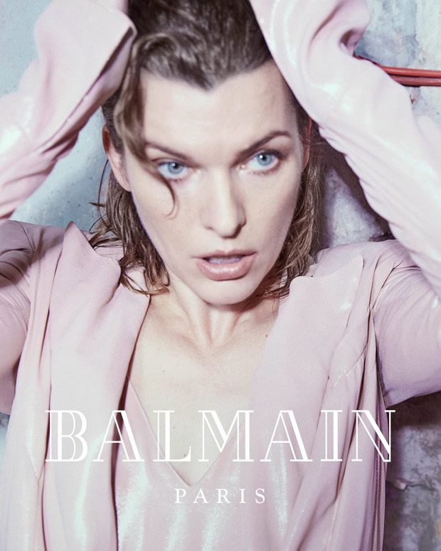 Milla Jovovich is the Face of Balmain Fall Winter 2018.19 Collection