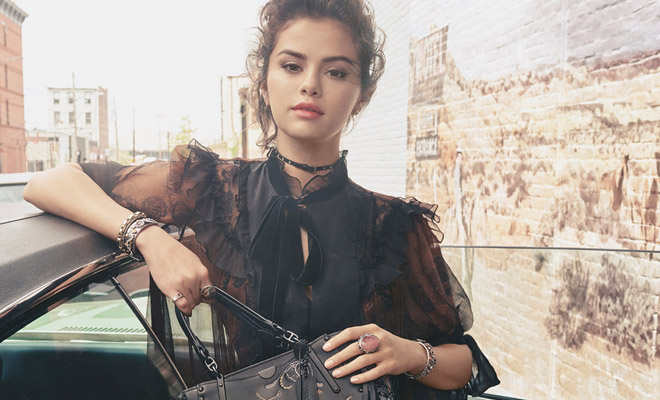 Selena Gomez for Coach Winter 2018