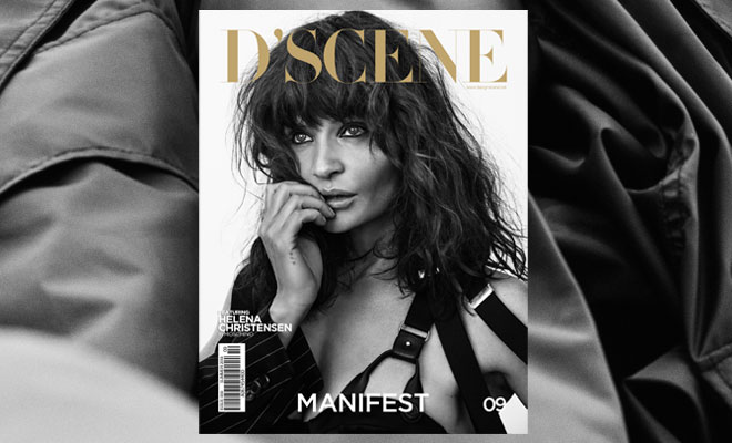HELENA CHRISTENSEN for D’SCENE 09 – COMING SOON