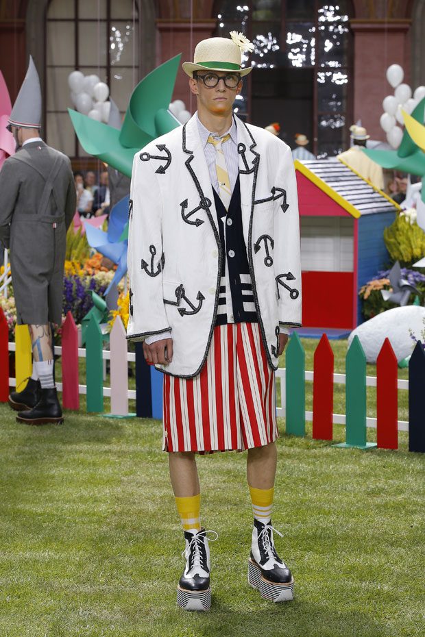 #PFW: Thom Browne Spring Summer 2019 Menswear Collection