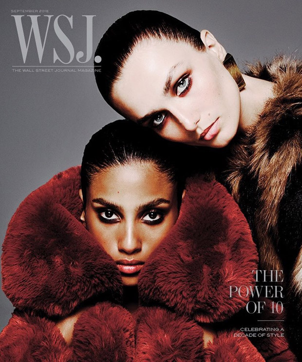 WSJ. Magazine September 2018 Issue 10 Supermodels Pose for 5 Covers