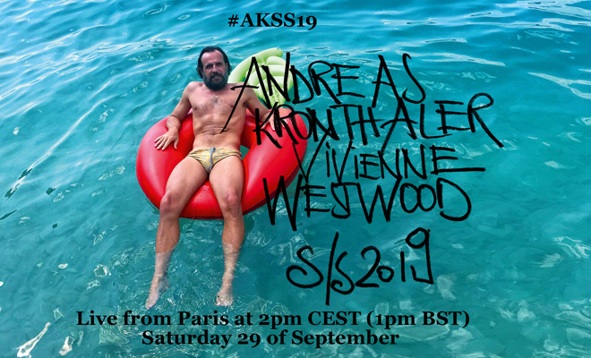 ANDREAS KRONTHALER FOR VIVIENNE WESTWOOD SS19