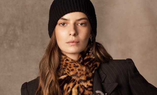 Dasha Denisenko Models Ralph Lauren Fall Winter 2018.19 Collection