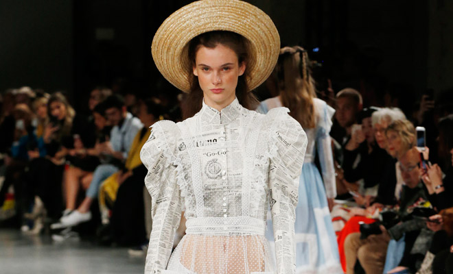 John Galliano Fashion Show, Collection Ready To Wear Spring Summer 2019  presented during Paris Fashion Week 0004 – NOWFASHION