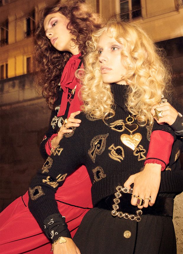 Jessie Bloemendaal, Lea Julian & Naomi Chin Wing Model Zara