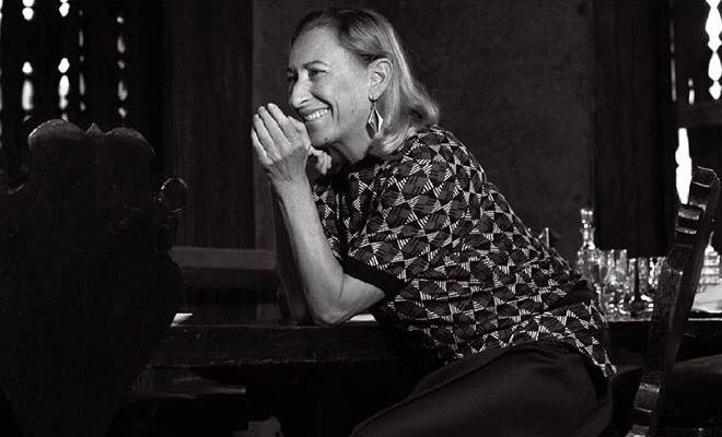 Miuccia Prada to be Honored at The Fashion Awards 2018