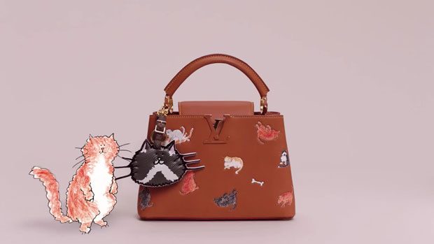 Louis Vuitton x Grace Coddington Collab: Cat Bags, Shoes, More