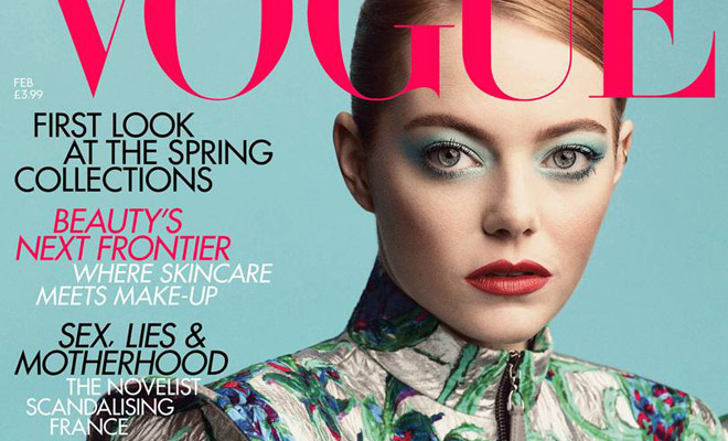 British Vogue - Emma Stone, Alicia Vikander and Lea Seydoux on the