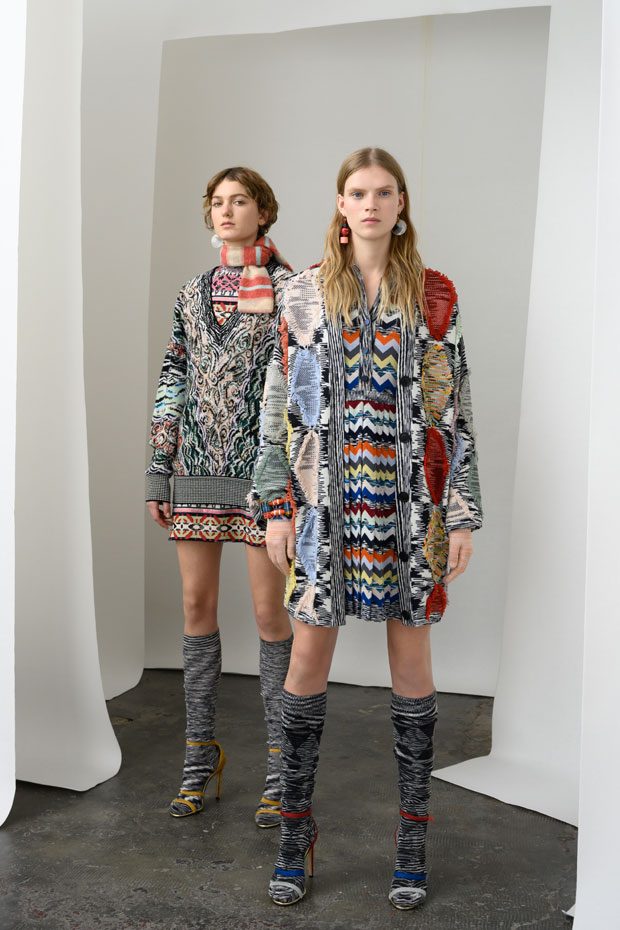 missoni womenswear pre fall collection