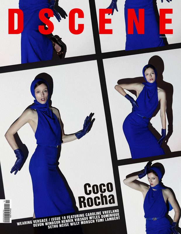 coco rocha versace dscene