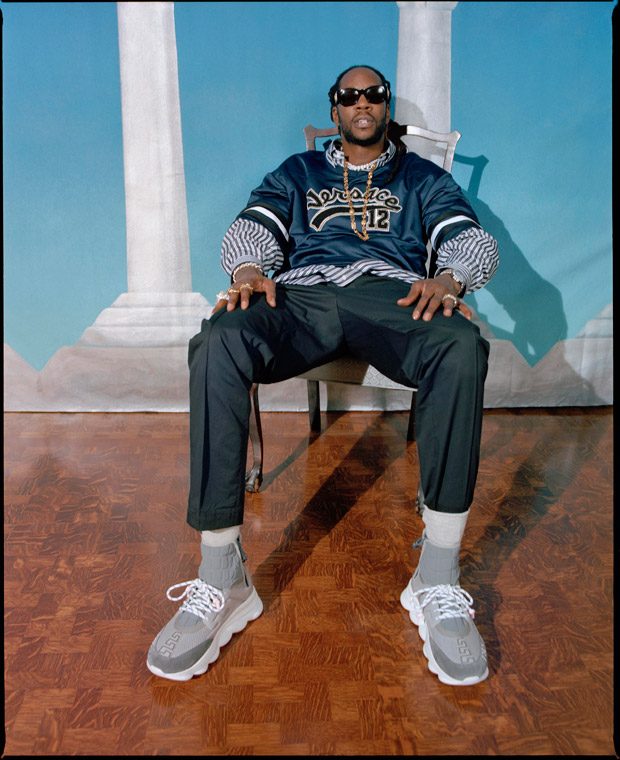 Discover 2Chainz X Versace Chain Reaction Sneakers - DSCENE