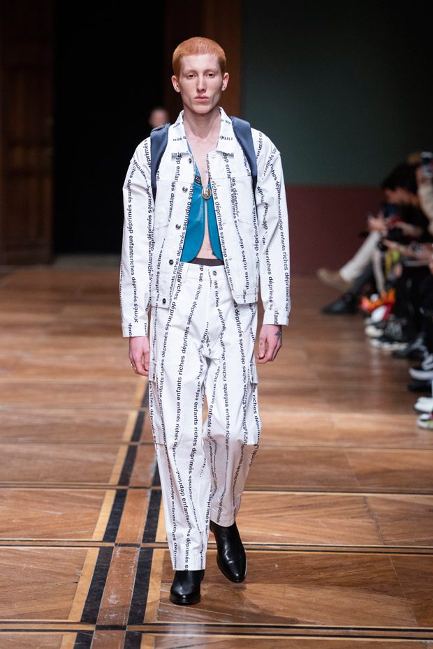 PFW: ENFANTS RICHES DEPRIMES Fall Winter 2019.20 Collection