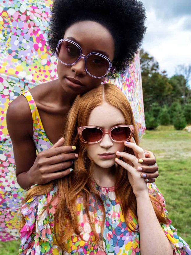 Julia Garner, Kiki Layne & Sadie Sink Model Kate Spade SS19 Collection