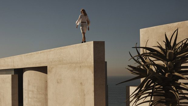 Sophie Turner Louis Vuitton Tambour Horizon Light Up Watch Campaign
