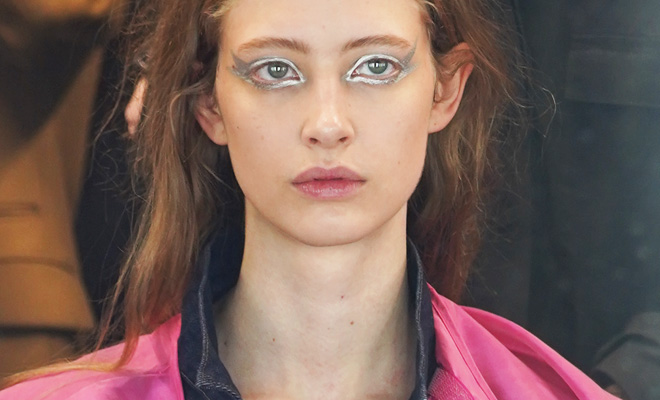 #LFW BACKSTAGE AT BORA AKSU FALL WINTER SHOW