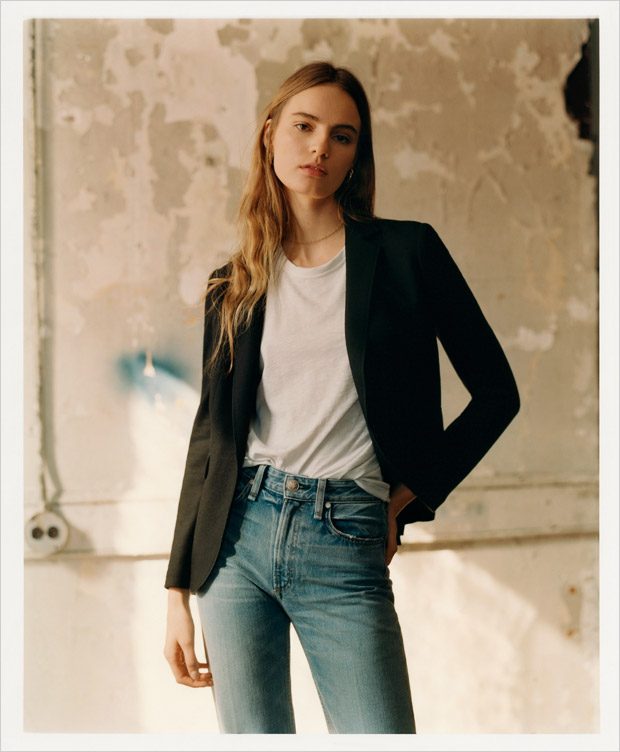 Camille Rowe & Tilda Lindstam Model Rag & Bone Spring 2019 Looks