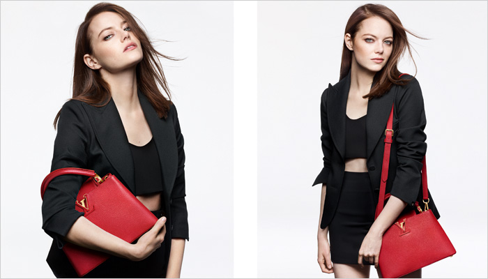 Emma Stone, Alicia Vikander & Lea Seydoux for Louis Vuitton Handbag  Campaign 