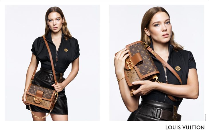 Emma Stone, Alicia Vikander & Léa Seydoux Model Louis Vuitton Bags