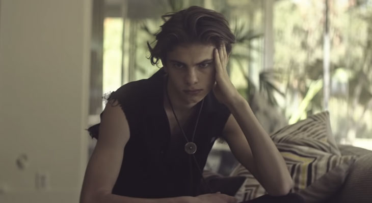 SAINT LAURENT SELF03 by Bret Easton Ellis