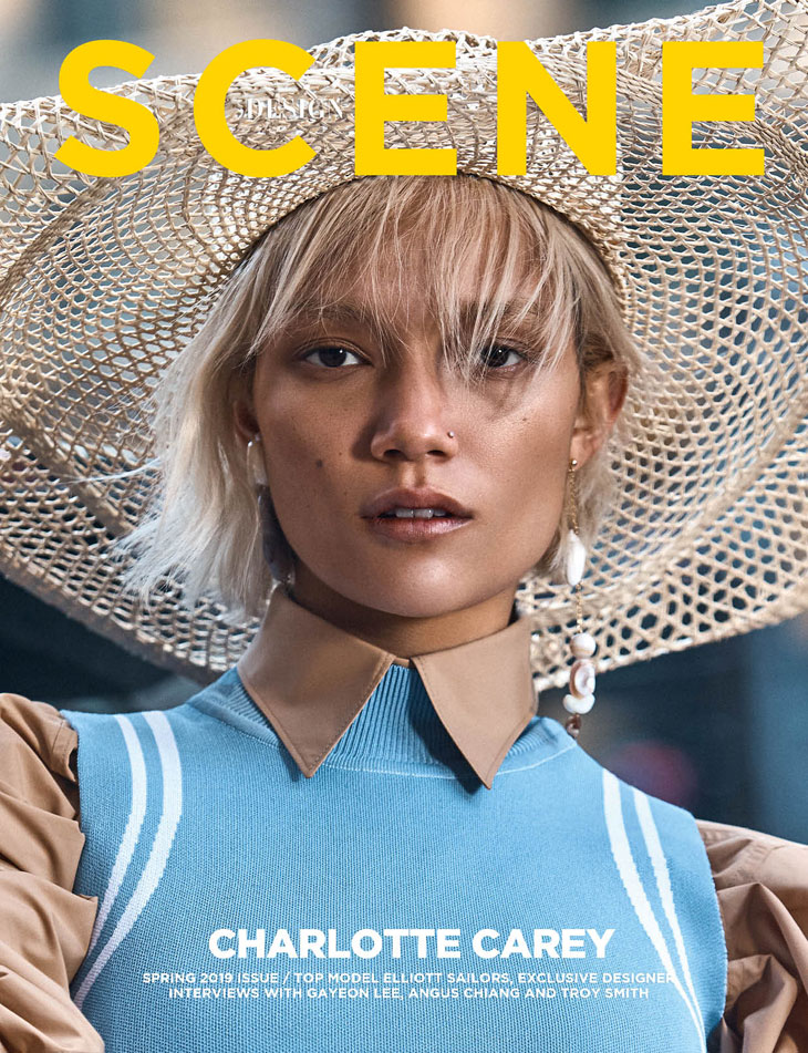 CHARLOTTE CAREY COVERS DESIGN SCENE #030 ISSUE