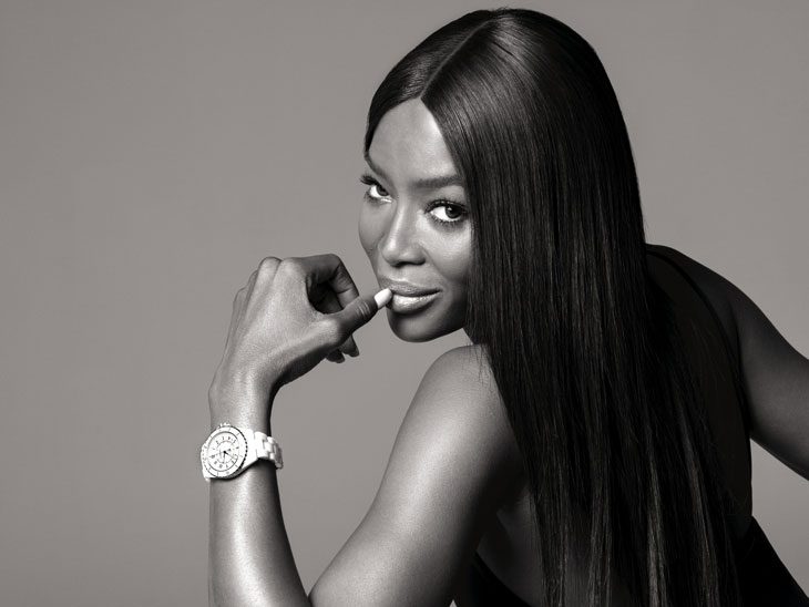 Naomi Campbell for Chanel J12 Watches Naomi Campbell for Chanel J12 Watches