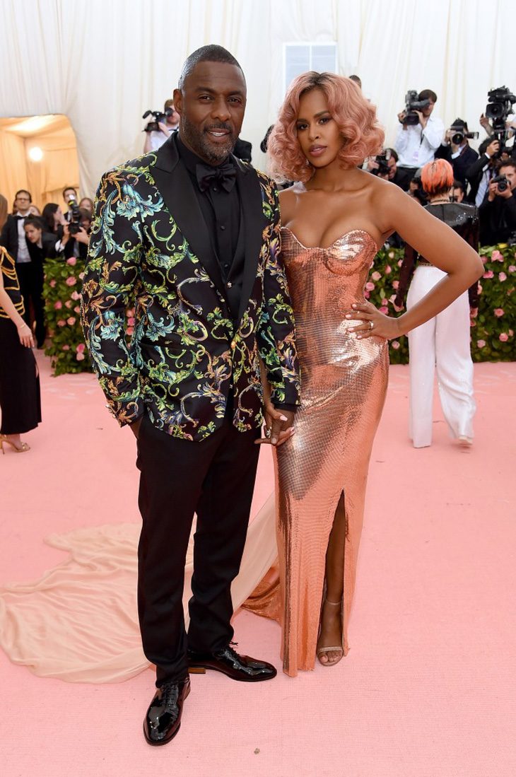 Idris Elba Sabrina Dhowre Atelier Versace