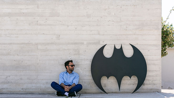 Alex Israel Created a Site-Specific Exhibition at MAMO Arts Center