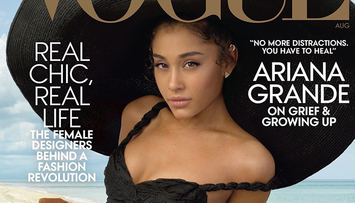 Ariana Grande Is The Cover Star Of American Vogue August